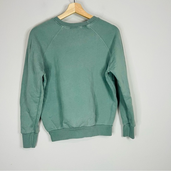perfectwhitetee Sage Green Sweatshirt pullover size xsmall - Picture 4 of 6